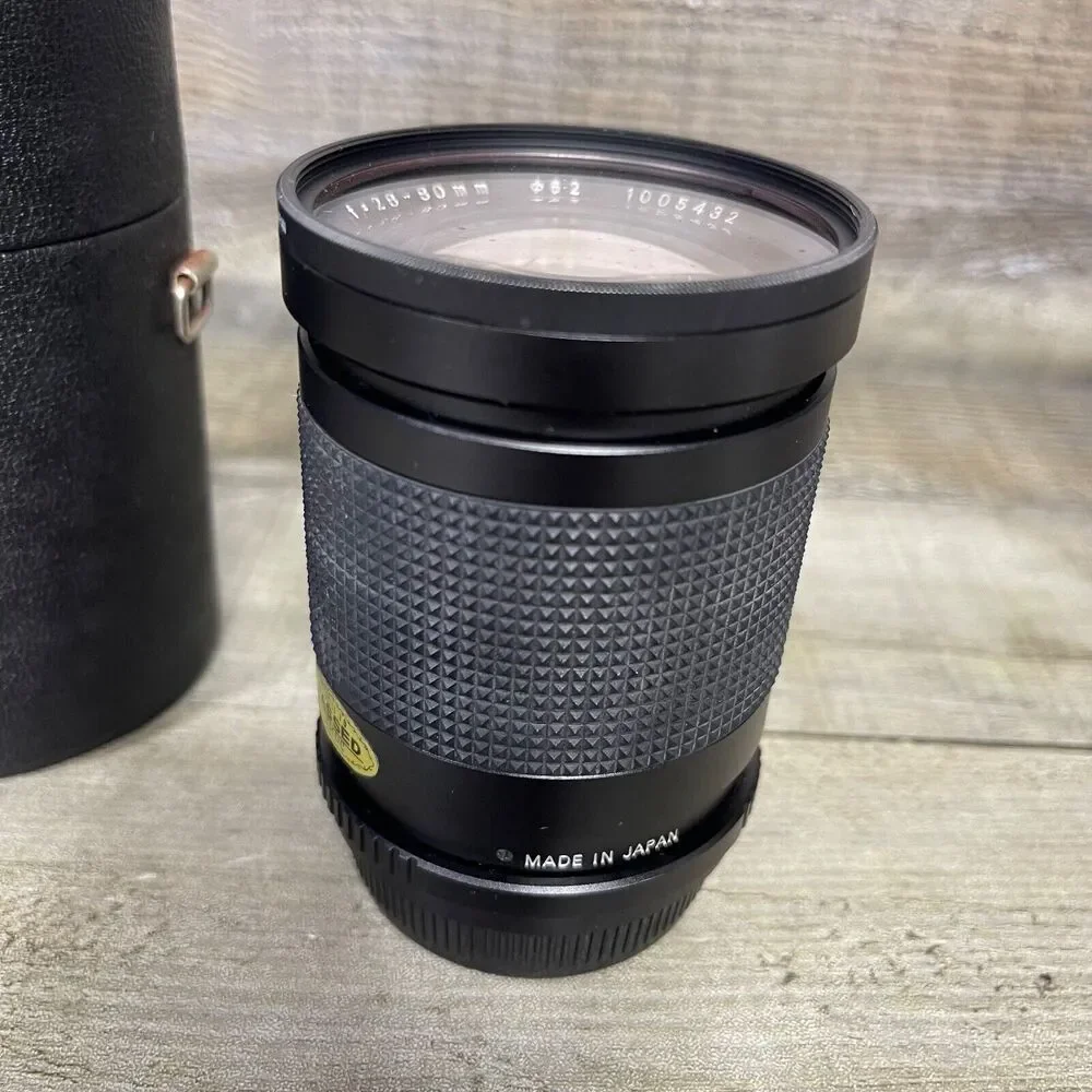Vivitar C1MKO Mt Series 28-80mm Camera Lens Untested As Is